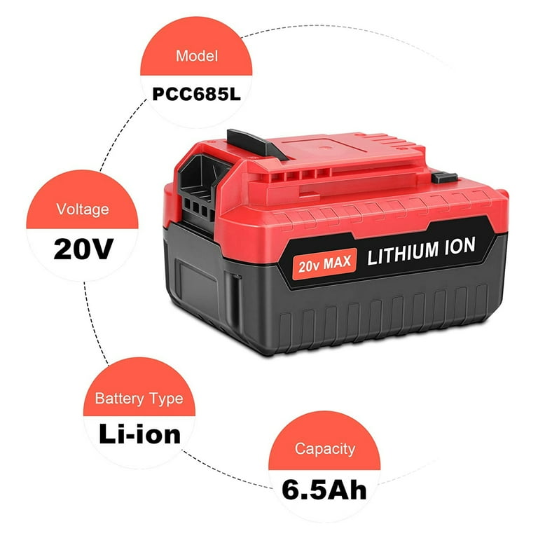 Fancy Buying CO. 20v max lithium battery charger for porter cable pcc685l  pcc685lp pcc680l pcc692l pcc691l