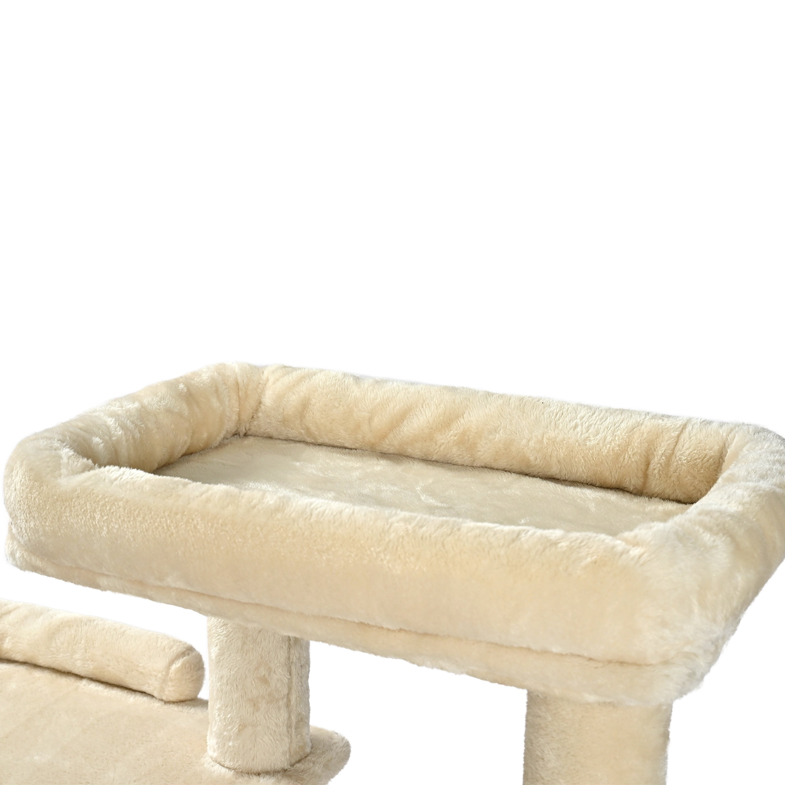 Vibrant Life Heavy Duty 8-Level 61" Cat Tree with Condo, Beige