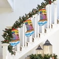 thumbnail image 5 of Lsque Rainbow Animals on Noah's Ark Pattern 18 Inch Christmas Stockings, Festive Holiday Stocking for Christmas Decorations Holiday Decor, 5 of 8