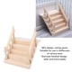 thumbnail image 3 of Miniatura Casa De Muñecas Barandilla Escalera Mini Escalera De Madera Modelo Muebles Decoración Accesorio, 3 of 7