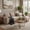 Camel1, variant on 96.9" Cloud Sectional Couch With L Shaped Chaise, Modern Modular Deep Seat Sofa, Corduroy Upholstered Living Room Furniture, No Assembly Required, Camel Right Hand Facing