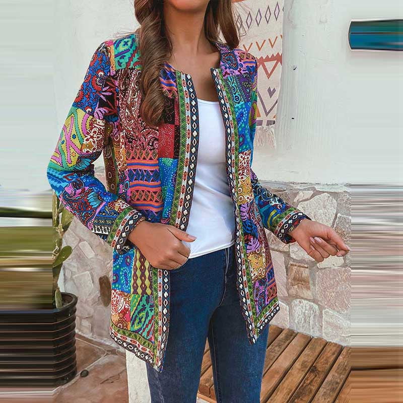 vintage patchwork cardigan
