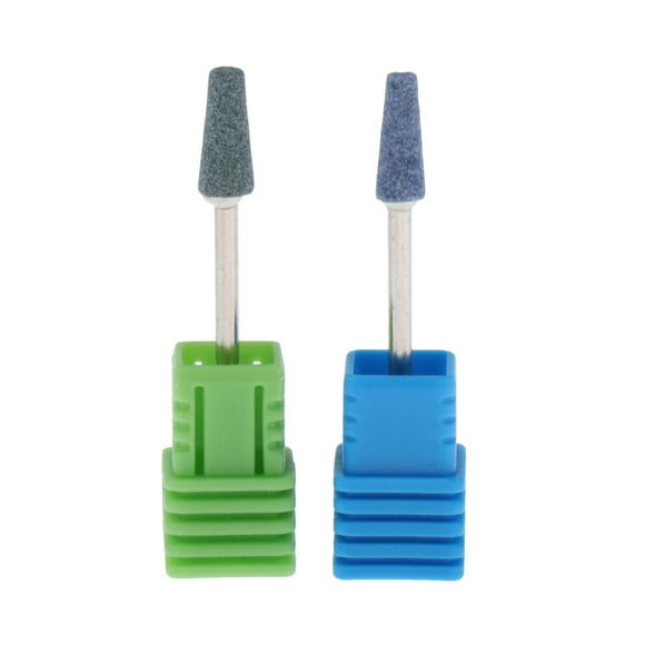 Brocas Manicura Macarena 2 Piezas Eléctrica Azul