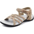 thumbnail image 1 of Sandalias de senderismo UBFEN para mujer, deportivas, color caqui, talla 8, 1 of 7