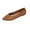 Brown, variant on Bxsruta Woven Openwork Pointed-Toe Flats with Breathable Design, Women's Slip-On Casual Shoes for Work & Daily Use