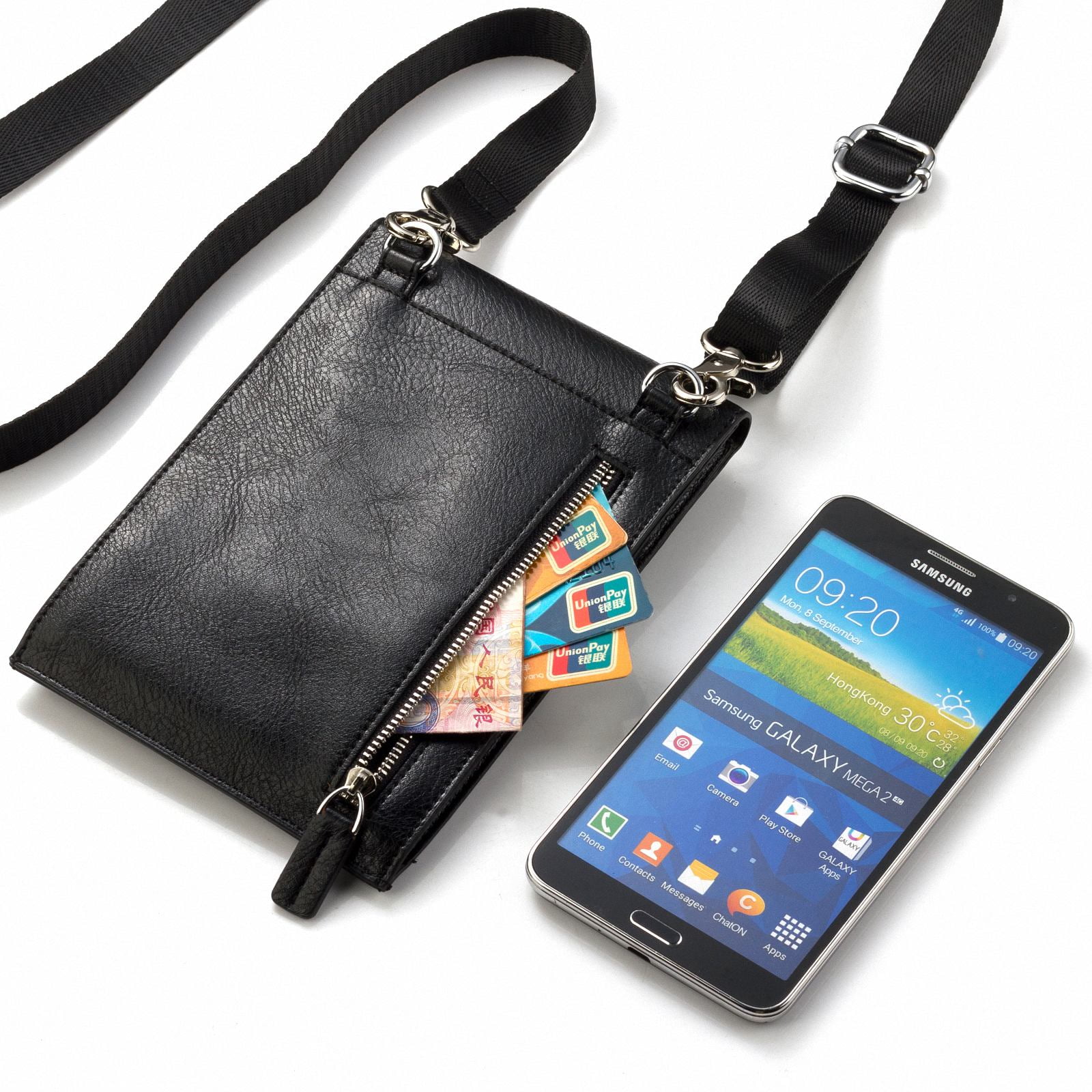 ihreesy Crossbody Shoulder Bag,Multi Compartment Phone Purse Bag with  Adjustable Shoulder Strap Purse