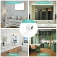 thumbnail image 7 of Uxcell Wood Grain Wallpaper Border 2" x 16.4ft Textured Frame Sticker, White Wood, 7 of 7