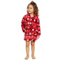 thumbnail image 1 of Intimo Family Robes Set Adult and Kid Plush Holiday Bathrobe, 1 of 6