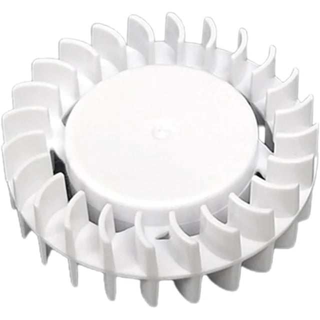 24 Blade Turbofan Fan Blades Fan Blades Propeller Technology Building Block Parts Material(L Right Fan Blade)