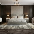 thumbnail image 1 of Velets Queen Bed Frame with Hydraulic Lift Storage, Upholstered Platform Bed, Tufted Headboard, Wood Slats, No Box Spring Needed, 1 of 9