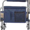 thumbnail image 4 of Kamp-Rite Chaise de Direction Portable avec Table d'Appoint et Porte-Gobelet, Capacité de 225 LB, Marine et Bronzage, 4 of 5