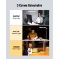 thumbnail image 4 of Lámpara de escritorio SUPERDANNY LED EyeCaring 12W Touch Control Blanca, 4 of 8