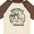 thumbnail image 4 of Inktastic Summer Vacation Mode Carmel Beach California Boys or Girls Long Sleeve Baby Bodysuit, 4 of 5