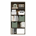thumbnail image 3 of Furinno JAYA 5-Tier AdJUSTable Bookshelf 52 Inch Tall Bookcase Amber Pine, 3 of 5