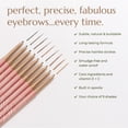 thumbnail image 3 of Lápiz para cejas Chella Brow Definer, fácil de usar, color gris, 3 of 8