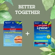 Quantum Health Lip Clear Invisible Cold Sore Bandage Patch, 12 Ct