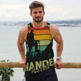 thumbnail image 6 of Salouo Not All Who Wander Are Lost 1 for Men's Tank Tops,Sleeveless Muscle Shirts for Men Quick Dry Workout Tank Top Gym Muscle Tee Fitness Bodybuilding Sleeveless T Shirt-Small, 6 of 7