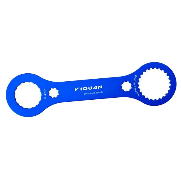 Llave de pedalier 16/24 Llave extractora BB Instalación Reparación shamjiam Llave de pedalier