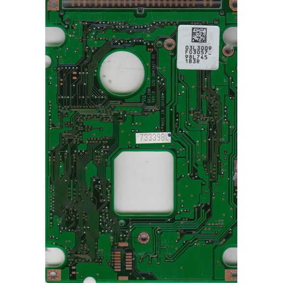 DTCA-24090, 03L3009 F03057_, 09J1195, F03078, IBM IDE 2.5 PCB