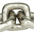 thumbnail image 4 of 11" x 3" Silver Aluminum Chain Sculpture, by DecMode, 4 of 7