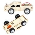 thumbnail image 5 of Wooden Mechanical Model Cars Kits, Woodworking Building Kit, DIY Carpentry Construction For Children DIY Toy Educational DIYToys Boys And Girls Kids And Adults, 5 of 8