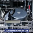 thumbnail image 5 of Blue Diamond Hard Anodized Toxin-Free Ceramic, Metal Utensil Safe Frying Pan 11", 5 of 7