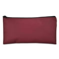 thumbnail image 3 of DALIX Bank Bags Money Pouch Security Deposit Utility Zipper Coin Bag in Maroon, 3 of 5