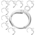 thumbnail image 4 of 30Pcs Earring Hooks Huggie Hoop Earring Findings Earring DIY Hooks Handmade Earring Supplies, 4 of 8