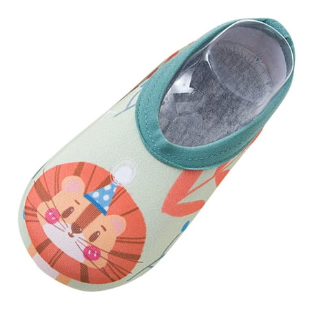

Zlekejiko Girls Barefoot Shoes Baby Socks Boys The Floor Cartoon Socks Kids Non-Slip Baby Shoes