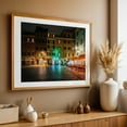 thumbnail image 4 of Piazza di Santa Maria - Rome Lazio Italy Photography Oak Framed Wall Art Print 16 x 24 inches, 4 of 6