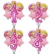 thumbnail image 2 of 6pcs Super Mario Princess Peach Fiesta De Cumpleaños Decoración 32 Pulgadas Número Foil Globo Melocotón Princesa Suministros De Bebé Ducha, 2 of 4