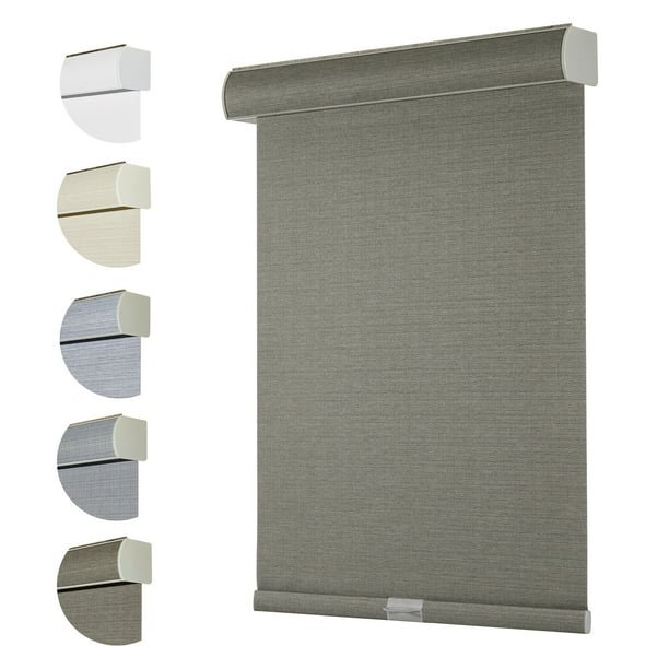 Persilux FreeStop Cordless 100 Blackout Roller Shades for Window