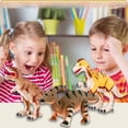 thumbnail image 4 of Jouet Dinosaure simulation Chaîne Ressort Modèle Jouet pour Enfants 3 Pcs, 4 of 5