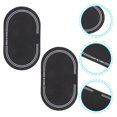 thumbnail image 1 of LITINKIMI 2Pcs Black Drum Head Protective Sticker Pad Durable Lightweight Easy to Install Drum Accessory for Protection, 1 of 7
