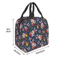 thumbnail image 3 of Sikiie Christmas Bunny A Lunch Bag for Women & Men Adult Insulated Lunch Box, Food Lunch Containers Lunch Tote Bags for Work, Travel, Outdoor, 3 of 8