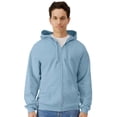 thumbnail image 1 of Gildan Mens Softstyle Fleece Midweight Full Zip Hoodie, 1 of 3