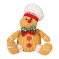 thumbnail image 6 of Eosunjian Gingerbread Man Doll Plush Christmas Doll Toy Soft Stuffed Sitting Cookie Gingerbread Festive Decor for Xmas New Year Gift, 6 of 13