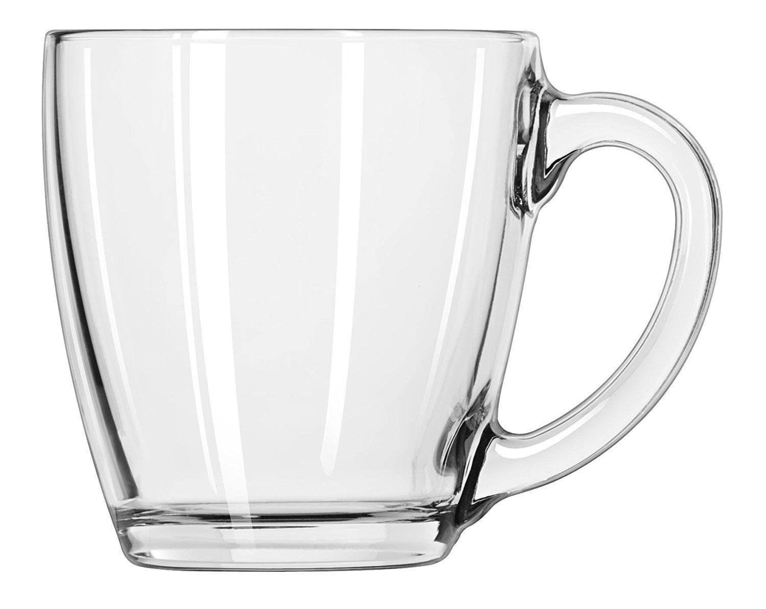 Libbey 151/2Ounce Tapered Mug, Box of 6, Clear