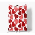 thumbnail image 6 of Love Valentines Throw Blanket, Red Pink Hearts Blankets and Throws, Romantic Throws Super Soft Warm Cozy Flannel Blankets for Bed Couch Sofa, 50x60 Inches, 6 of 6