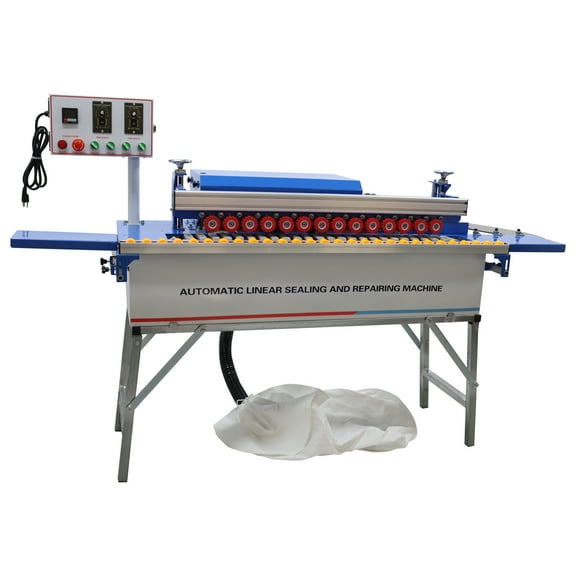 Sealing and Repairing Machine Double-side Gluing Wood Edge Automatic Banding Trimming Machine 110V