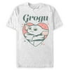 Grogu Heart T-Shirt for Adults – Star Wars: The Mandalorian-Size-XXL