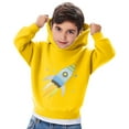 thumbnail image 4 of Piuwrlz Winter Hoodies for Kids Girls Hood Sweatshirts Loose Hoodie Yellow Size 4 Years, 4 of 5