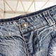 thumbnail image 4 of 2023 nuevas mujeres Sexy cintura baja agujero vaquero con fleco pantalones cortos Jeans Tanga corto femenino, 4 of 5