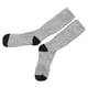 thumbnail image 5 of par de calcetines calefactables 3 ajustes de calor calcetines cálidos de invierno cómodos calcetines térmicos eléctricos para senderismo esquí gris, 5 of 14