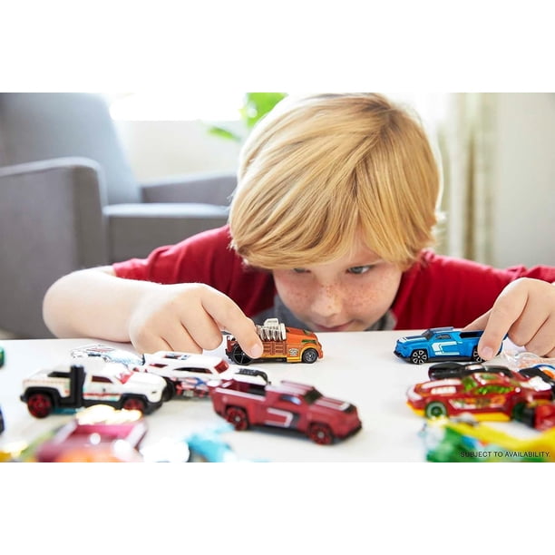 Hot Wheels, Set of 15 Toy Cars or Trucks, Styles May Vary, 1:64