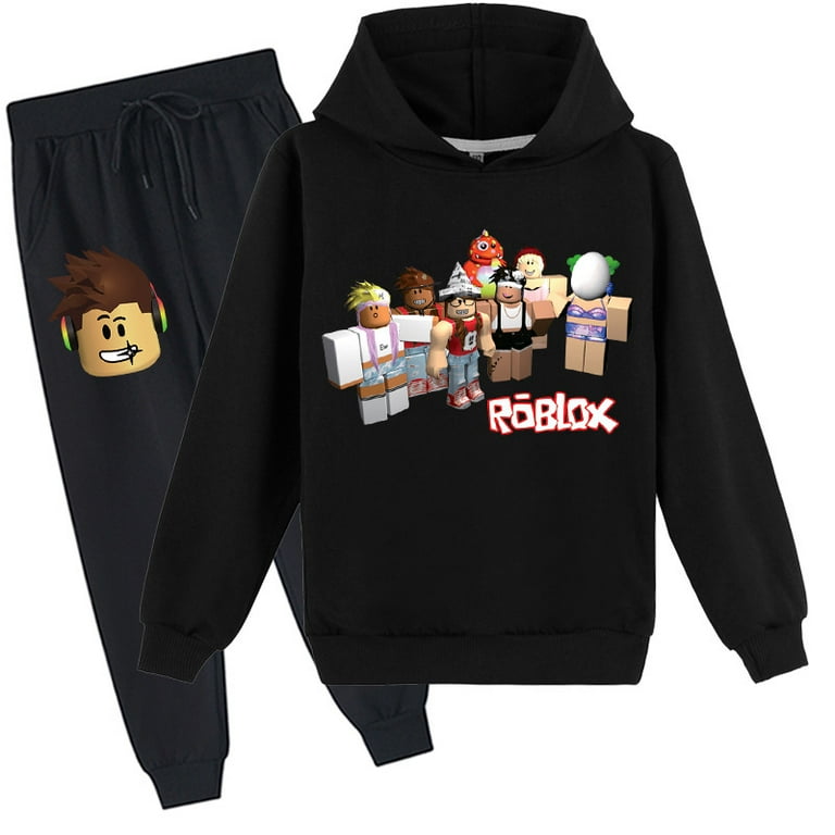 Bzdaisy ROBLOX Zipper Jacket and Trousers Set - Stylish Gaming