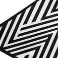 thumbnail image 2 of Minimalist Monochrome Lines Non Slip Long Door Mat 39''x20'' Soft, Absorbent, for Kitchen, Bathroom, and Bedroom, 2 of 8