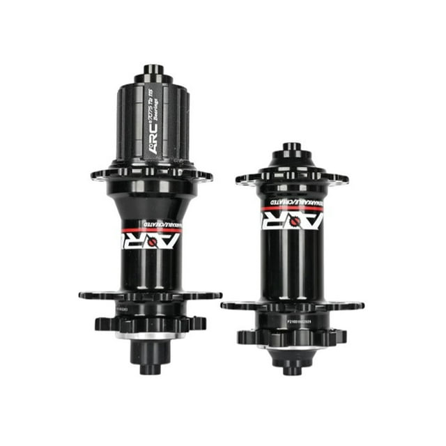 Wweixi Moyeu à Roulement Taille Compacte Sans Bavure Réduit la Friction Fournitures de Cyclisme Installation Pratique Moyeux en Métal Alliage d'Aluminium Arbre de Roue 28h/moyeu Arrière/noir