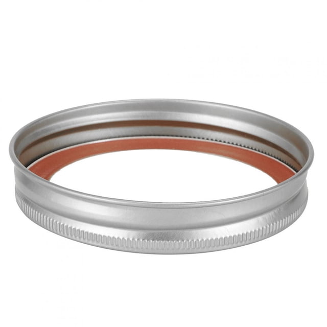 Glass Jar Canning Lids, Split Type Glass Jar Canning Lids Metal Canning Jar Lids Mason Storage Solid Caps for Canning Jars Wide Mouth