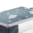 thumbnail image 3 of Boîte de Rangement pour Vêtements Sac de Rangement Durable pour Couette Literie (L Beige), 3 of 4